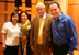 Cidinha Mahle, Ernst Mahle, and João Paulo Casarotti after a concert of Mahle's music at Rock Hall, Philadelphia